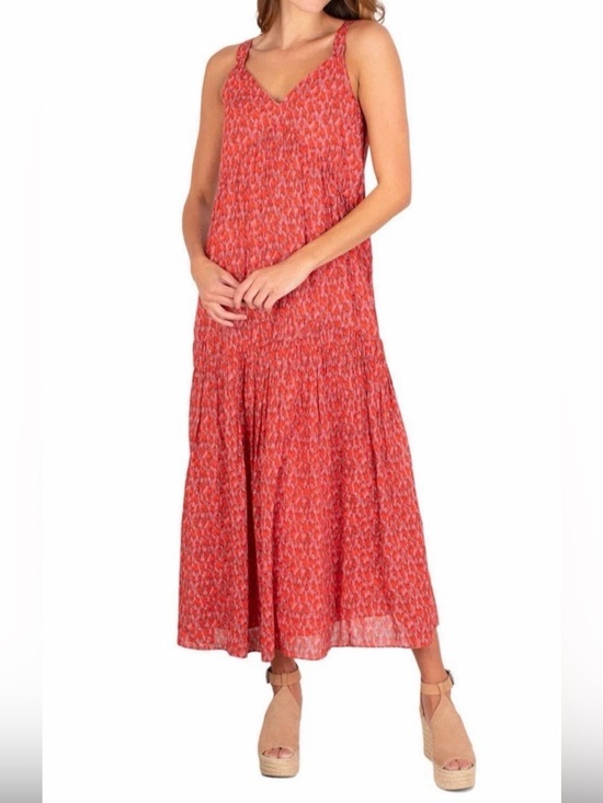 Joie Dresses & Skirts - Joie Bondi Maxi Dress Tiered Sundress Flowy Lined Boho Sleeveless Size XL